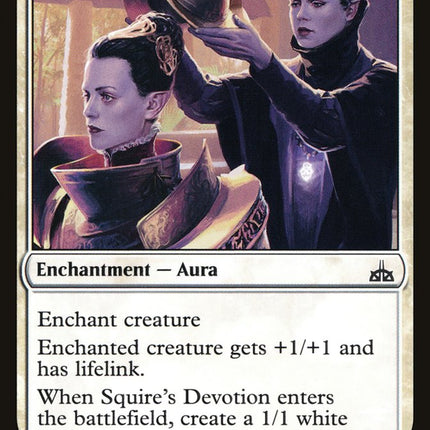 Squire's Devotion [Rivals of Ixalan]