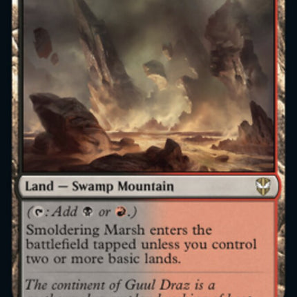 Smoldering Marsh [Streets of New Capenna Commander]