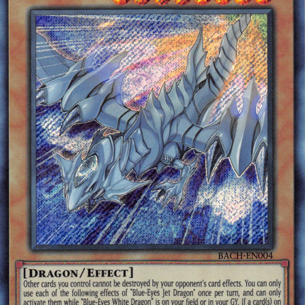 Blue-Eyes Jet Dragon [BACH-EN004] Secret Rare