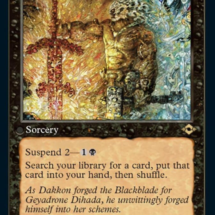 Profane Tutor (Retro Foil Etched) [Modern Horizons 2]
