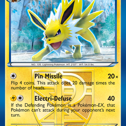 Jolteon (34/116) [Black & White: Plasma Freeze]