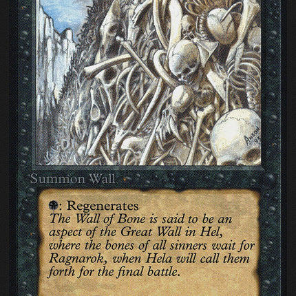 Wall of Bone [Collectors' Edition]
