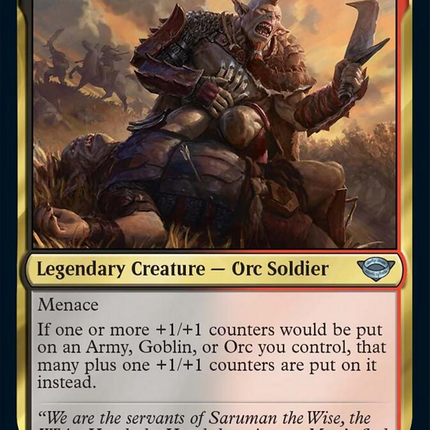 Mauhur, Uruk-hai Captain [The Lord of the Rings: Tales of Middle-Earth]