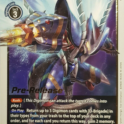 Darkdramon [BT4-074] [Great Legend Pre-Release Promos]