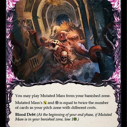 Mutated Mass [U-MON191-RF] (Monarch Unlimited)  Unlimited Rainbow Foil