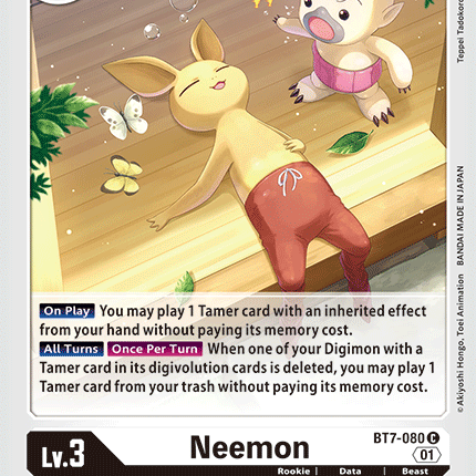 Neemon [BT7-080] [Next Adventure]