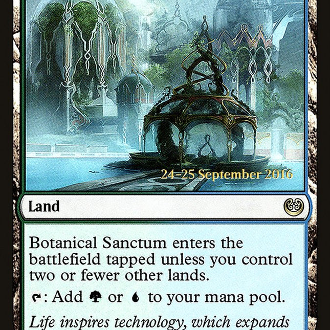 Botanical Sanctum [Kaladesh Prerelease Promos]