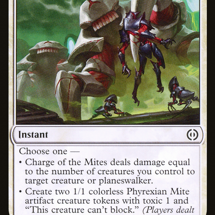 Charge of the Mites [Phyrexia: All Will Be One]