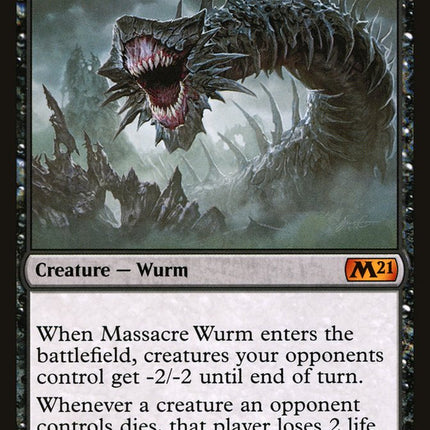 Massacre Wurm [Core Set 2021]