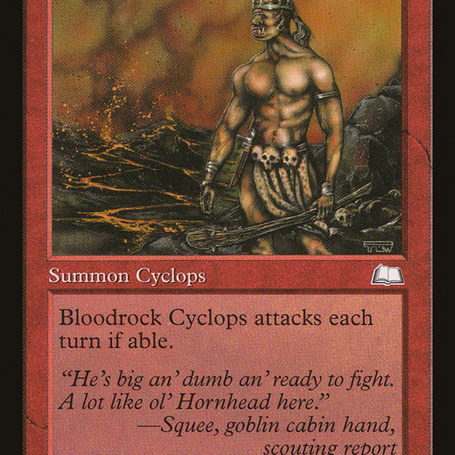 Bloodrock Cyclops [Weatherlight]