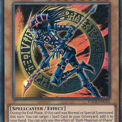 Dark Magician of Chaos [YGLD-ENC02] Ultra Rare