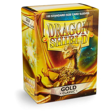 Dragon Shield Classic Sleeve - Gold ‘Pontifex’ 100ct