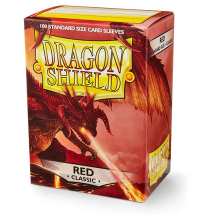 Dragon Shield Classic Sleeve - Red ‘Titanius’ 100ct