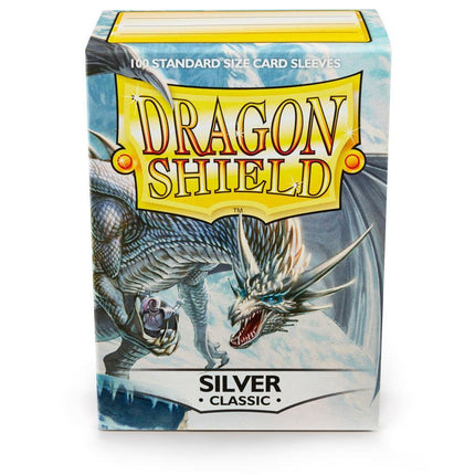 Dragon Shield Classic Sleeve - Silver ‘Mirage’ 100ct