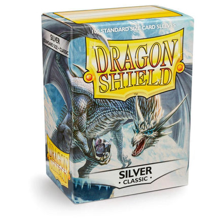 Dragon Shield Classic Sleeve - Silver ‘Mirage’ 100ct
