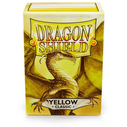 Dragon Shield Classic Sleeve - Yellow ‘Corona’ 100ct