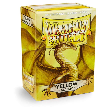 Dragon Shield Classic Sleeve - Yellow ‘Corona’ 100ct