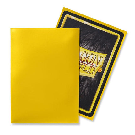 Dragon Shield Classic Sleeve - Yellow ‘Corona’ 100ct