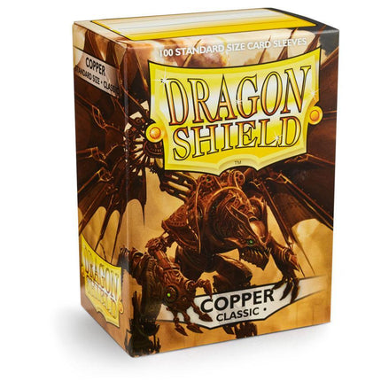 Dragon Shield Classic Sleeve - Copper ‘Fiddlestix’ 100ct