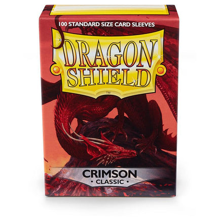 Dragon Shield Classic Sleeve - Crimson ‘Arteris’ 100ct