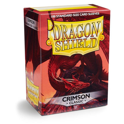 Dragon Shield Classic Sleeve - Crimson ‘Arteris’ 100ct