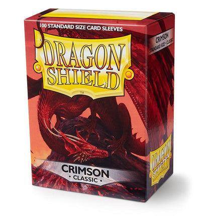 Dragon Shield Classic Sleeve - Crimson ‘Arteris’ 100ct