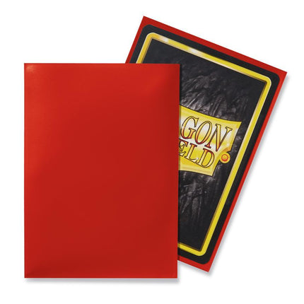 Dragon Shield Classic Sleeve - Crimson ‘Arteris’ 100ct