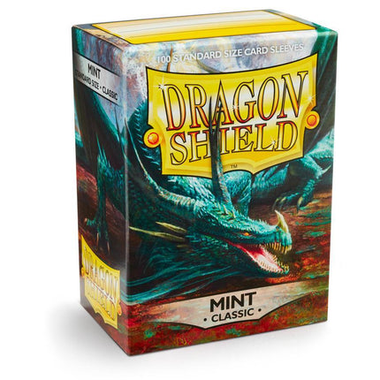 Dragon Shield Classic Sleeve - Mint ‘Cor’ 100ct