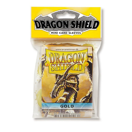 Dragon Shield Classic Sleeve - Gold ‘Pontifex’ 50ct