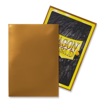 Dragon Shield Classic Sleeve - Gold ‘Pontifex’ 50ct