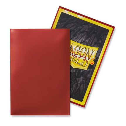 Dragon Shield Classic (Mini) Sleeve - Red ‘Titanius’ 50ct