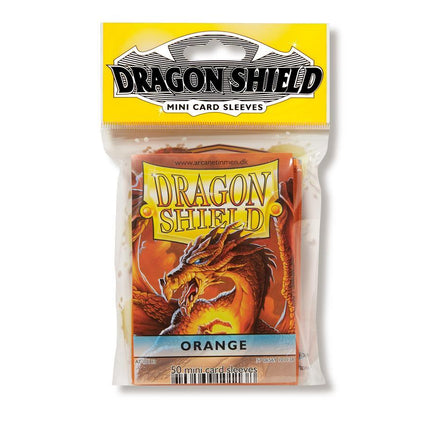 Dragon Shield Classic (Mini) Sleeve - Orange ‘Pyrox’ 50ct