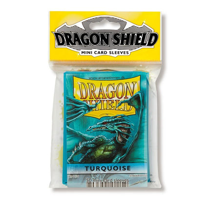 Dragon Shield Classic (Mini) Sleeve - Turquoise ‘Methestique’ 50ct