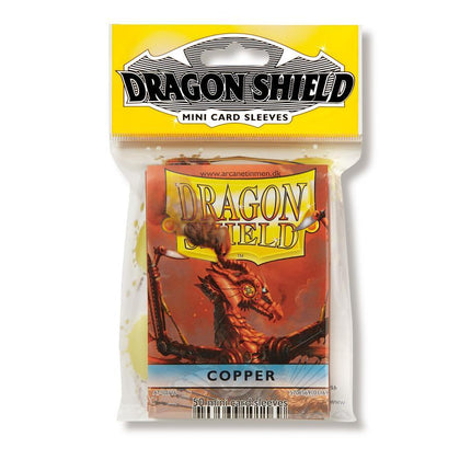Dragon Shield Classic (Mini) Sleeve - Copper ‘Fiddlestix’ 50ct