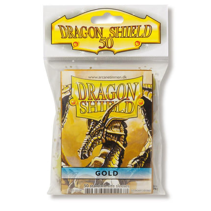 Dragon Shield Classic Sleeve - Gold ‘Potifex’ 50ct