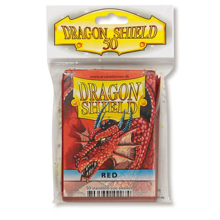 Dragon Shield Classic Sleeve - Red ‘Titanius’ 50ct