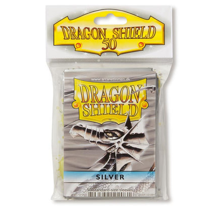 Dragon Shield Classic Sleeve - Silver ‘Mirage’ 50ct