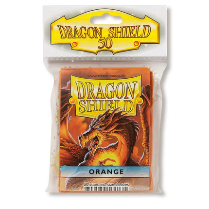 Dragon Shield Classic Sleeve - Orange ‘Pyrox’ 50ct