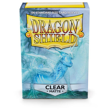 Dragon Shield Matte Sleeve - Clear ‘Angrozh’ 100ct