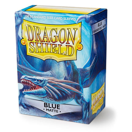 Dragon Shield Matte Sleeve -  Blue ‘Dennaesor’ 100ct