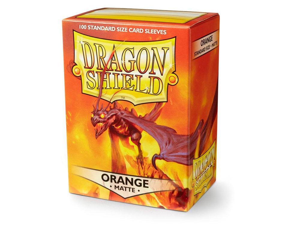 Dragon Shield Matte Sleeve - Orange ‘Usaqin 100ct