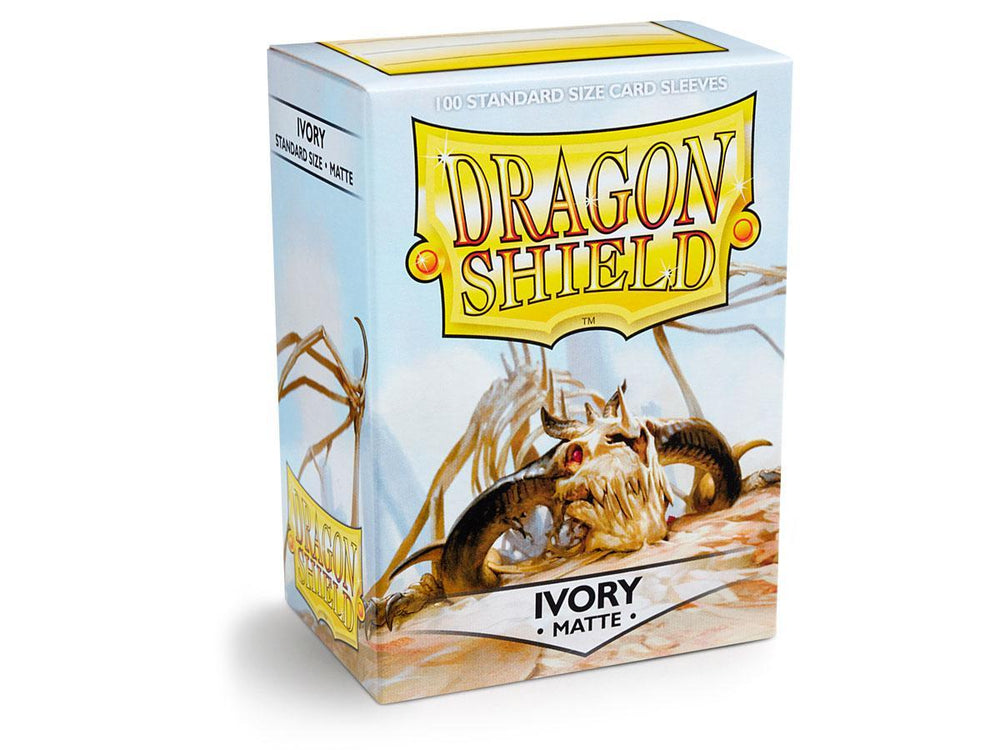 Dragon Shield Matte Sleeve - Ivory ‘Ogier’ 100ct