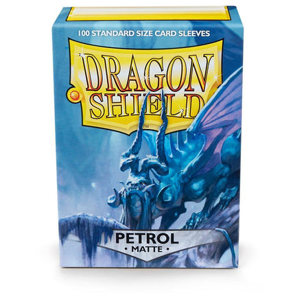 Dragon Shield Matte Sleeve - Petrol ‘Abigan’ 100ct