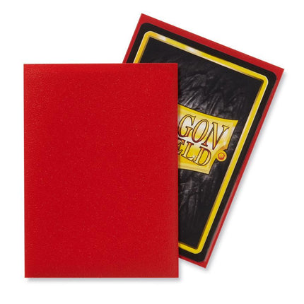 Dragon Shield Matte Sleeve - Crimson ‘Logi’ 60ct