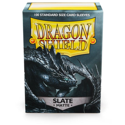 Dragon Shield Matte Sleeve - Slate ‘Escotarox’ 100ct