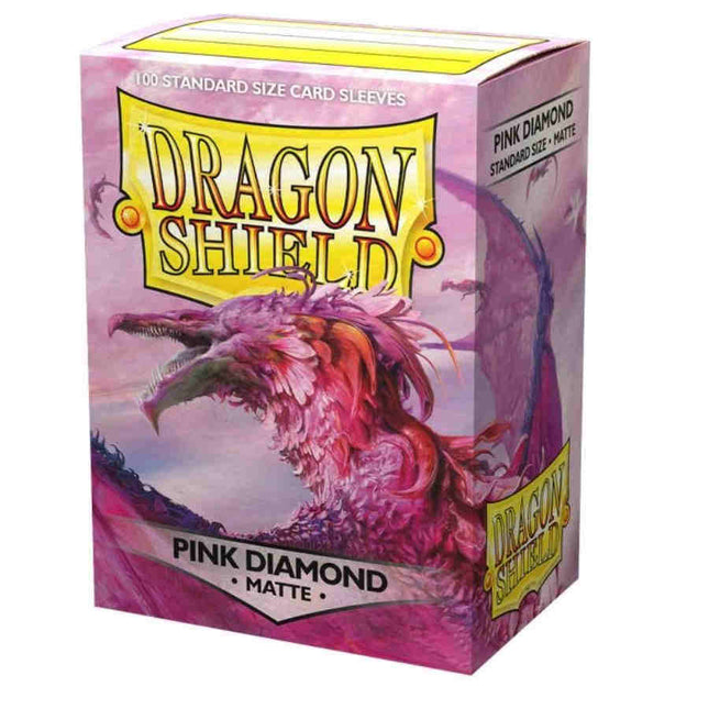 Dragon Shield Matte Sleeve - Pink Diamond ‘Flor' 100ct