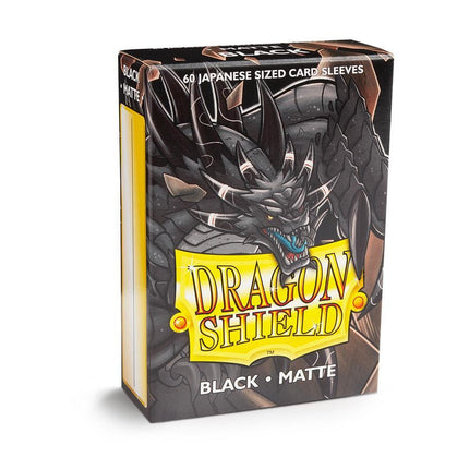 Dragon Shield Matte Sleeve - Black ‘Sokush’ 60ct