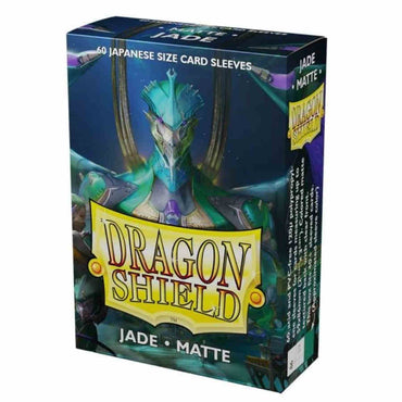 Dragon Shield Matte Sleeve - Jade ‘Dynastes’ 60ct