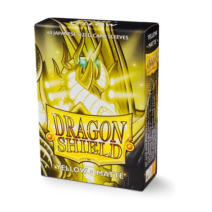Dragon Shield Matte Sleeve - Yellow ‘SheSha’ 60ct