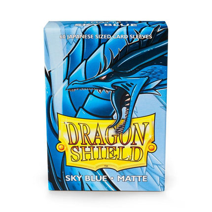 Dragon Shield Matte Sleeve - Sky Blue ‘Searinn’ 60ct